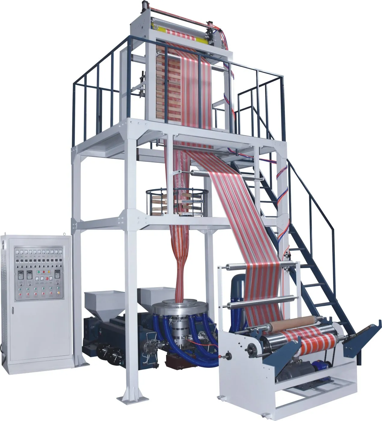 ST-TD — ST-TD high speed two-head blown film machine